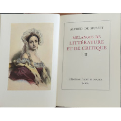 Collection des Œuvres complètes d'Alfred de Musset (12 tomes) -...