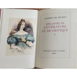 Collection des Œuvres complètes d'Alfred de Musset (12 tomes) -...