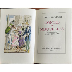 Collection des Œuvres complètes d'Alfred de Musset (12 tomes) -...