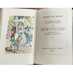 Collection des Œuvres complètes d'Alfred de Musset (12 tomes) -...