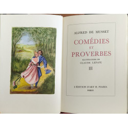 Collection des Œuvres complètes d'Alfred de Musset (12 tomes) -...