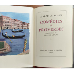 Collection des Œuvres complètes d'Alfred de Musset (12 tomes) -...