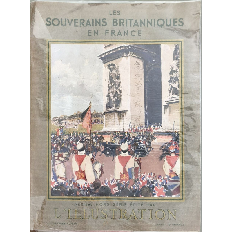 Les souverains britanniques en France