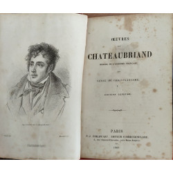 Oeuvres de Chateaubriand - Génie du Christianisme ( 19 tomes)