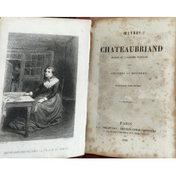 Oeuvres de Chateaubriand - Génie du Christianisme ( 19 tomes)