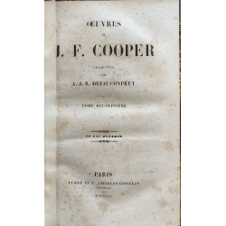 Oeuvres de Fenimore cooper ( 30 tomes)
