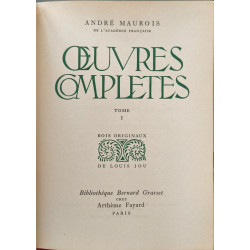Œuvres complètes - numéroté (16 tomes) - Bois originaux de louis jou
