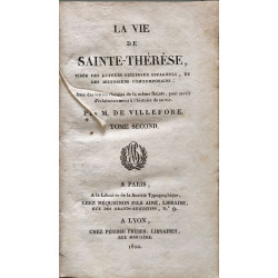 La Vie de Sainte-Thérèse ( 2 tomes)