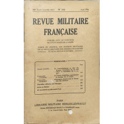 Revue Militaire Française N°182
