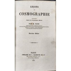 Leçons de cosmographie - 2ème édition ( 15 planches dépliantes)