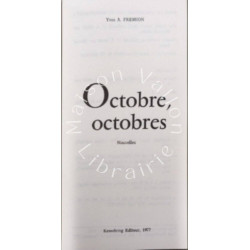Octobre octobres