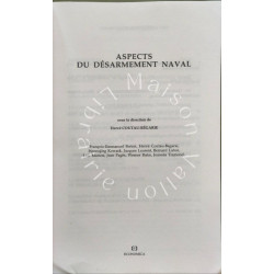 Aspects du désarmement naval