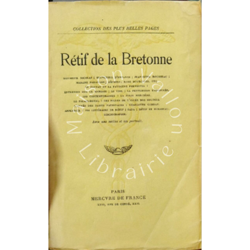 Rétif de la Bretonne