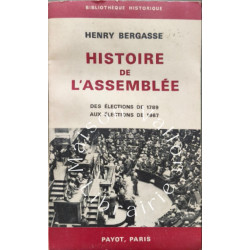 Histoire de l'Assemblée - dédicacé par l'auteur