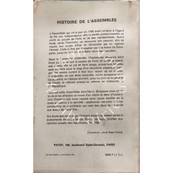Histoire de l'Assemblée - dédicacé par l'auteur