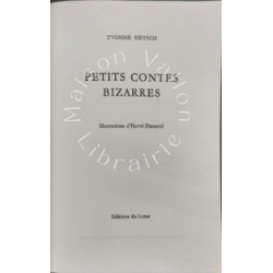 Petits contes bizarres - Numéroté - illustrations hervé Ducastel