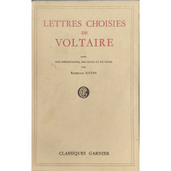 Lettres choisies de Voltaire
