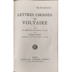 Lettres choisies de Voltaire