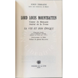 Mountbatten sa vie son époque