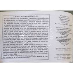 Quelques moulages parmi 3000