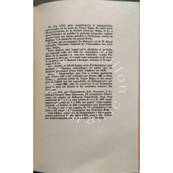 Le cinquantenaire de la mort de Victor Hugo commémoré en Belgique
