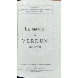 La bataille de Verdun (1914-1918) --- guide illustré Michelin des...