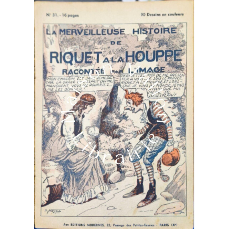 La Merveilleuse Histoire de Riquet à la Houppe Racontée par...