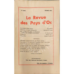 La Revue des Pays d'Oc Février 1932