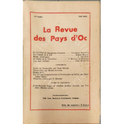 La Revue des Pays d'Oc Mai 1932