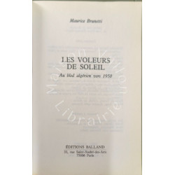 Les voleurs de soleil: Au bled algérien vers 1950