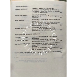 Revue de civilisation burundaise - vol IV