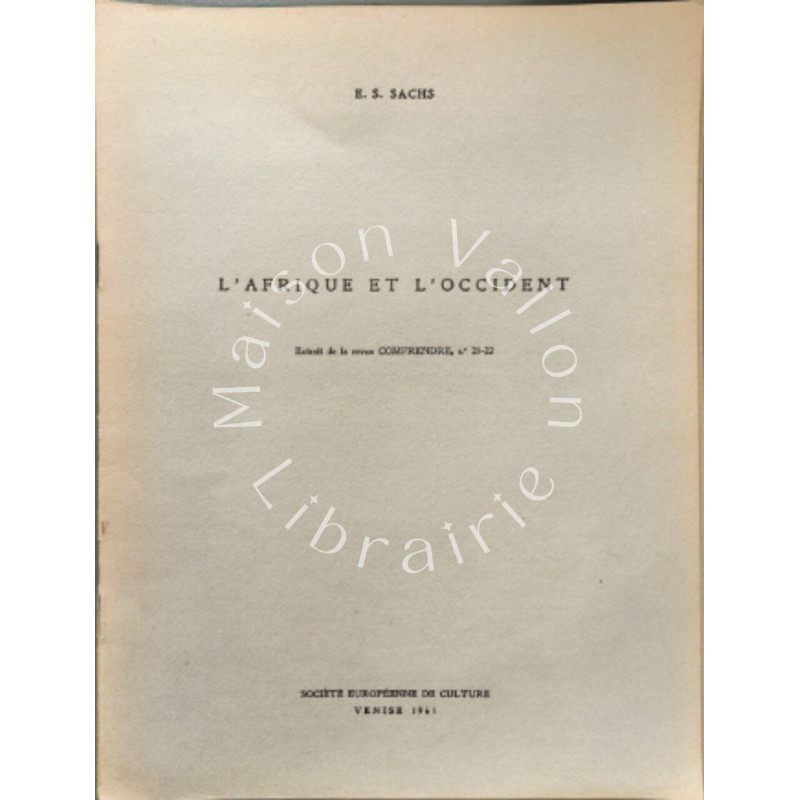L'Afrique et l'Occident