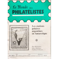 Le Monde des Philatélistes N°353
