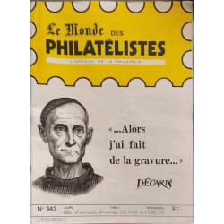 Le Monde des Philatélistes N°343