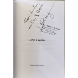 Corps à vendre dédicacé par l'auteur