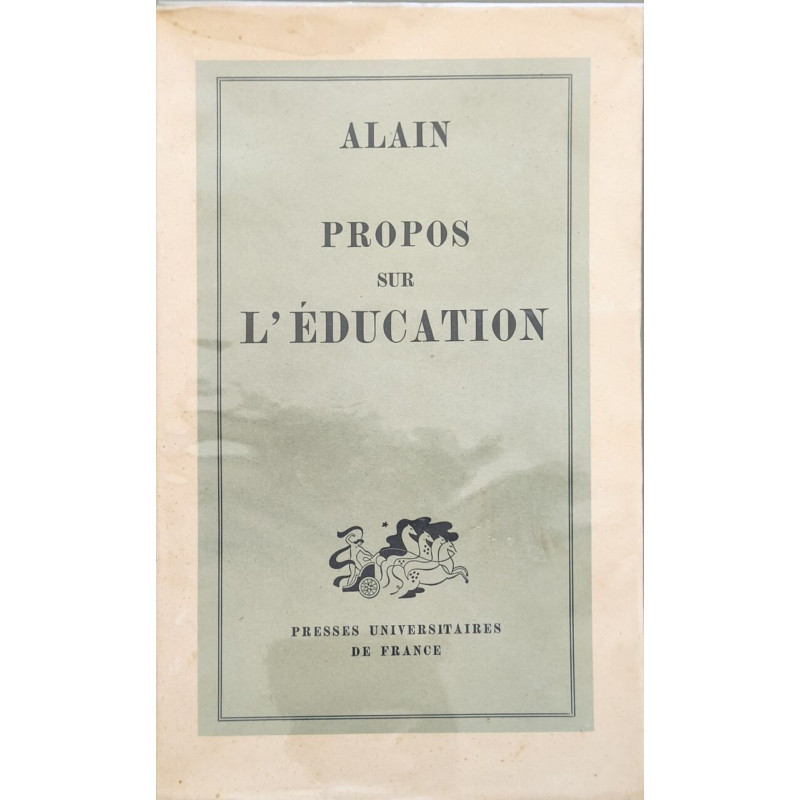 Propos sur l'éducation