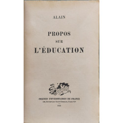 Propos sur l'éducation