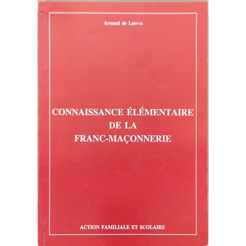 Connaissance élémentaire de la franc-maçonnerie