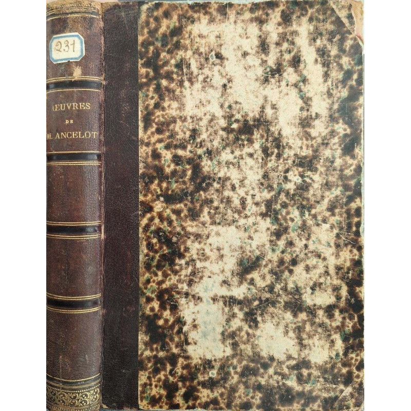 Œuvres complètes de M. Ancelot - théâtre poésie six mois en Russie...
