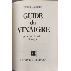 Guide du vinaigre pour une vie saine et longue