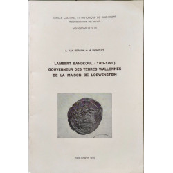Lambert Sandkoul (1703-1791) Gouverneur des terres wallonnes de la...
