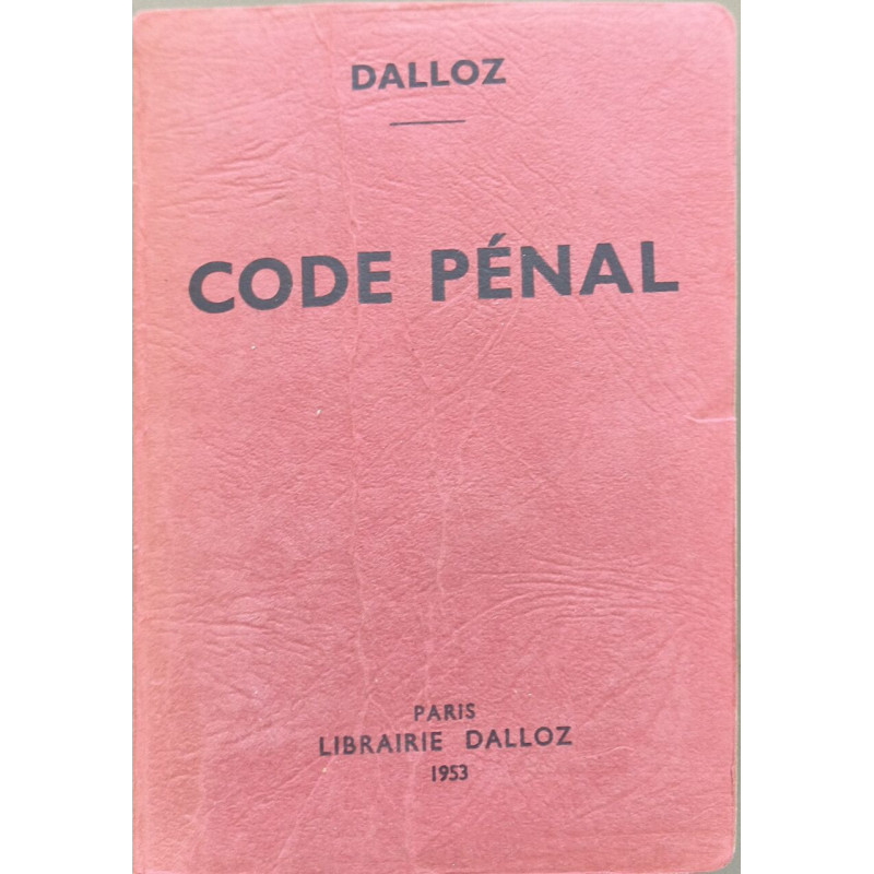 Code pénal