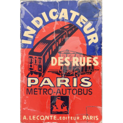 Indicateur des rues Paris Métro-Autobus