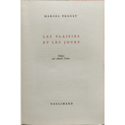 Les plaisirs et les jours - numéroté