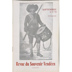 Revue du Souvenir Vendéen Septembre 1970 n°92
