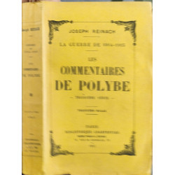 Les commentaires de Polybe - troisième série