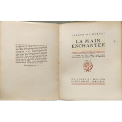 La Main Enchantée - numéroté sur vélin de lana - gravures sur bois...