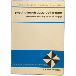 Psycholinguistique de l'enfant