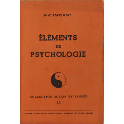 Éléments de psychologie/ exemplaire numéroté