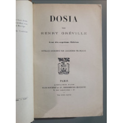 Dosia Ouvrage couronné par l'académie française